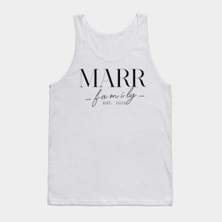 Marr Family EST. 2020, Surname, Marr Tank Top